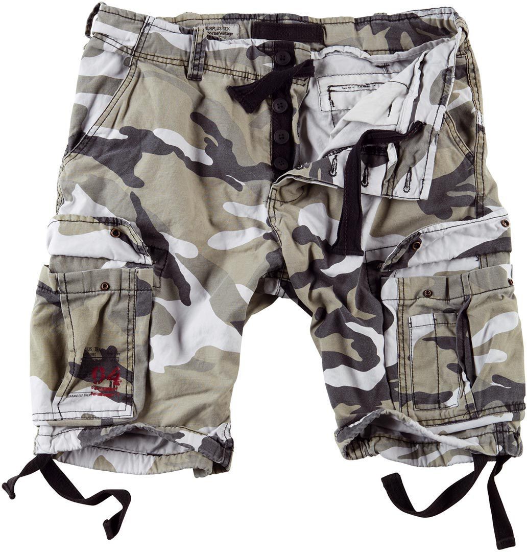 Surplus Airborne Vintage Shorts, grau, Größe 2XL für Männer