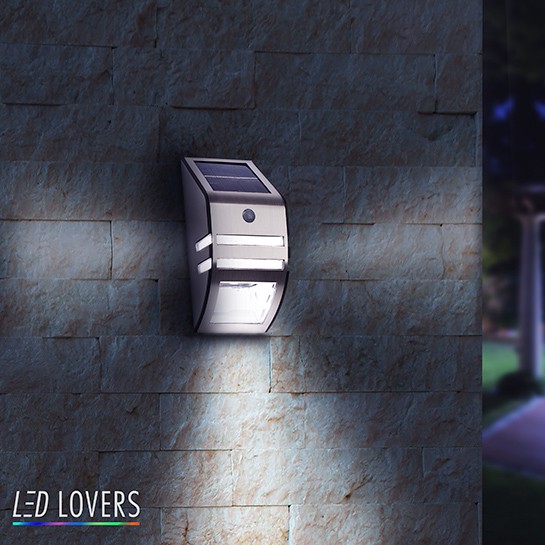 LED-Liebhaber – Solar-LED-Wandleuchte New York