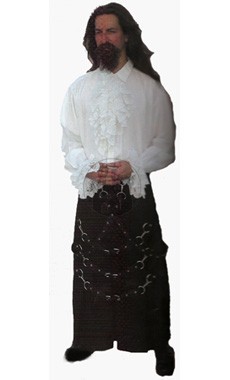 Bondage-Rock mit vielen Riemen