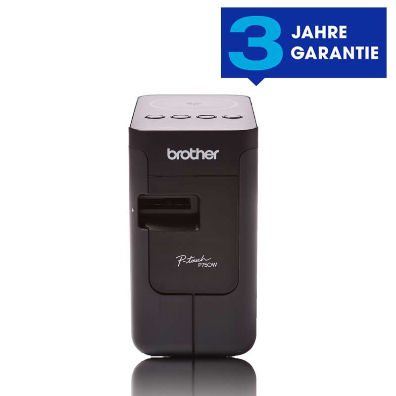 Brother PTP750WZG1 P-touch P750W Professionelles PC-Beschriftungsgerät mit WLAN und NFC