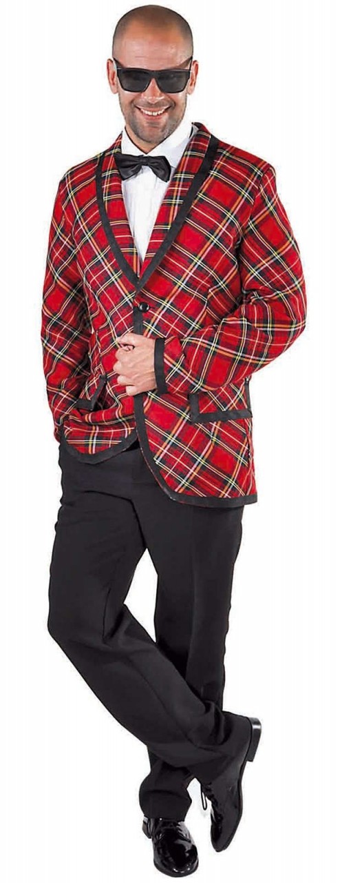 Schottenlook Sakko Für Gentlemen