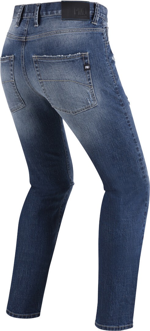 PMJ Street Motorcykel Jeans, blå, størrelse 30 til mand
