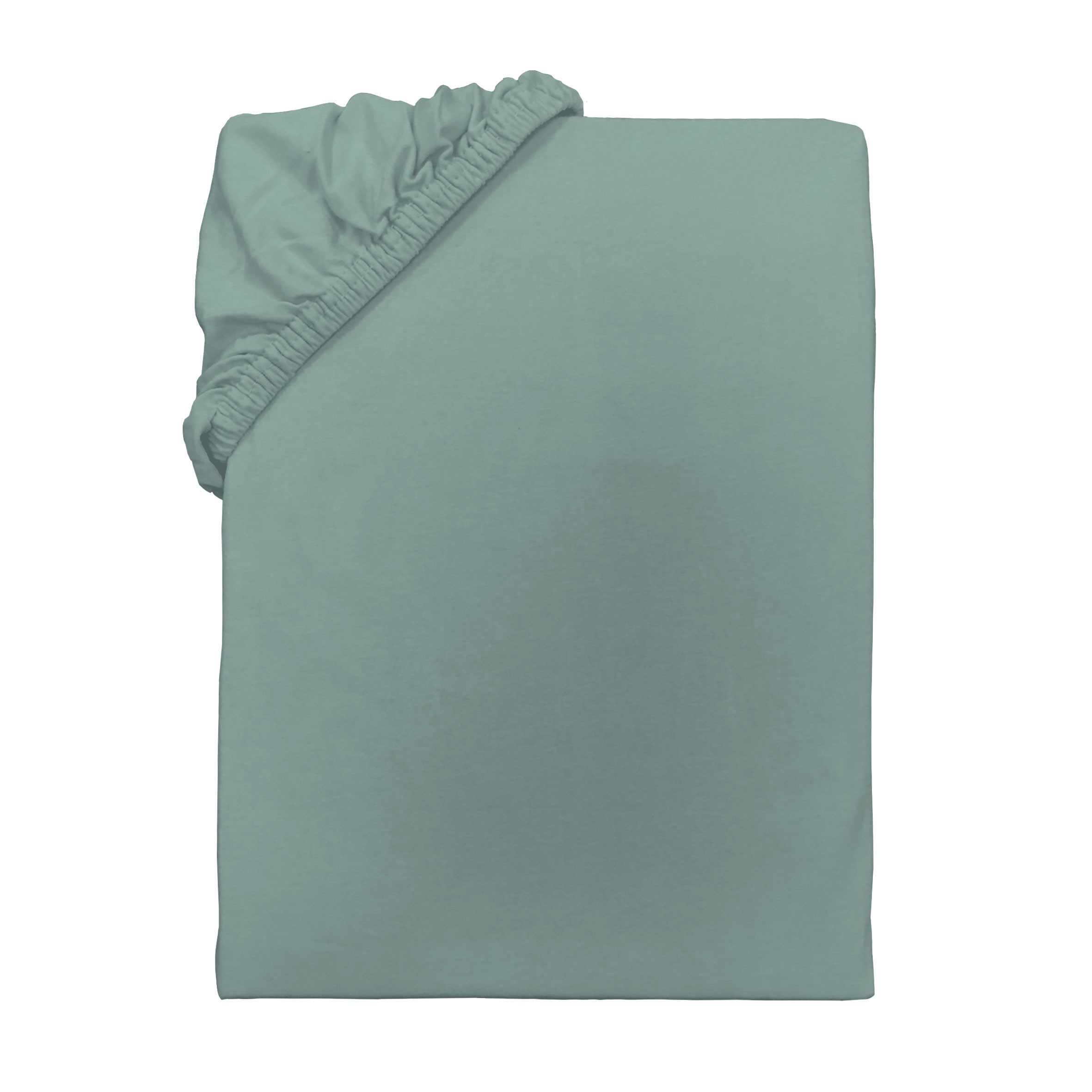TOM TAILOR Spannbettlaken 'Uni Eucalyptus' –  verschiedene Größen, Jersey