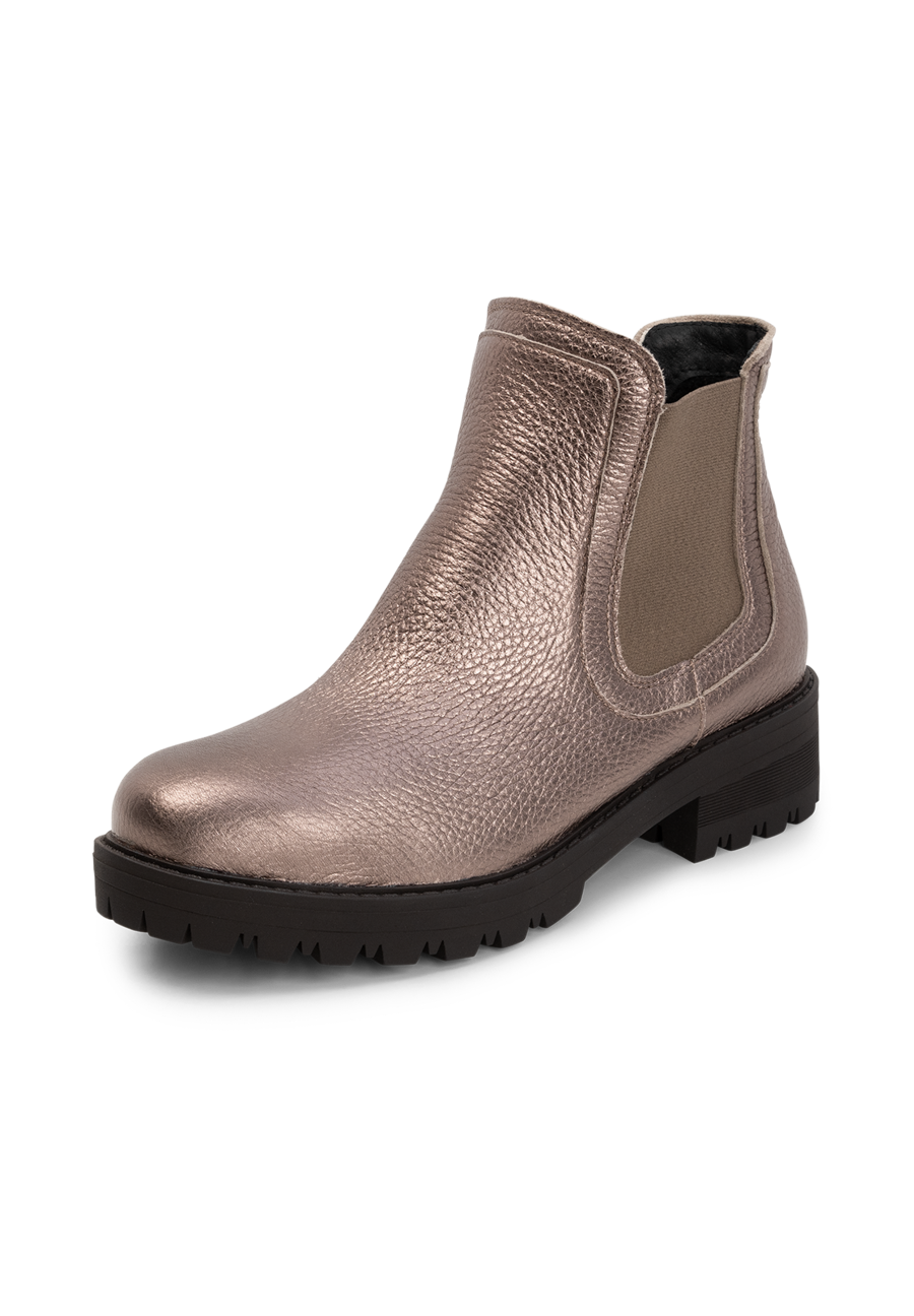 Vielseitige Stiefelette Hirschleder
