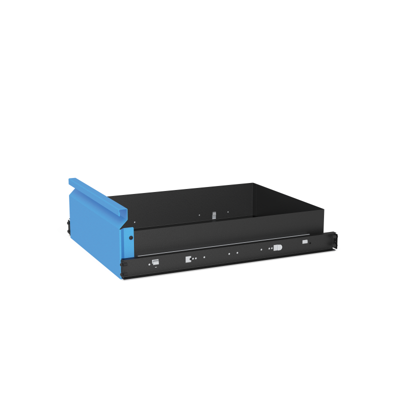 Schublade mit Klippschiene und Halterung 180 mm für Workstation 1212