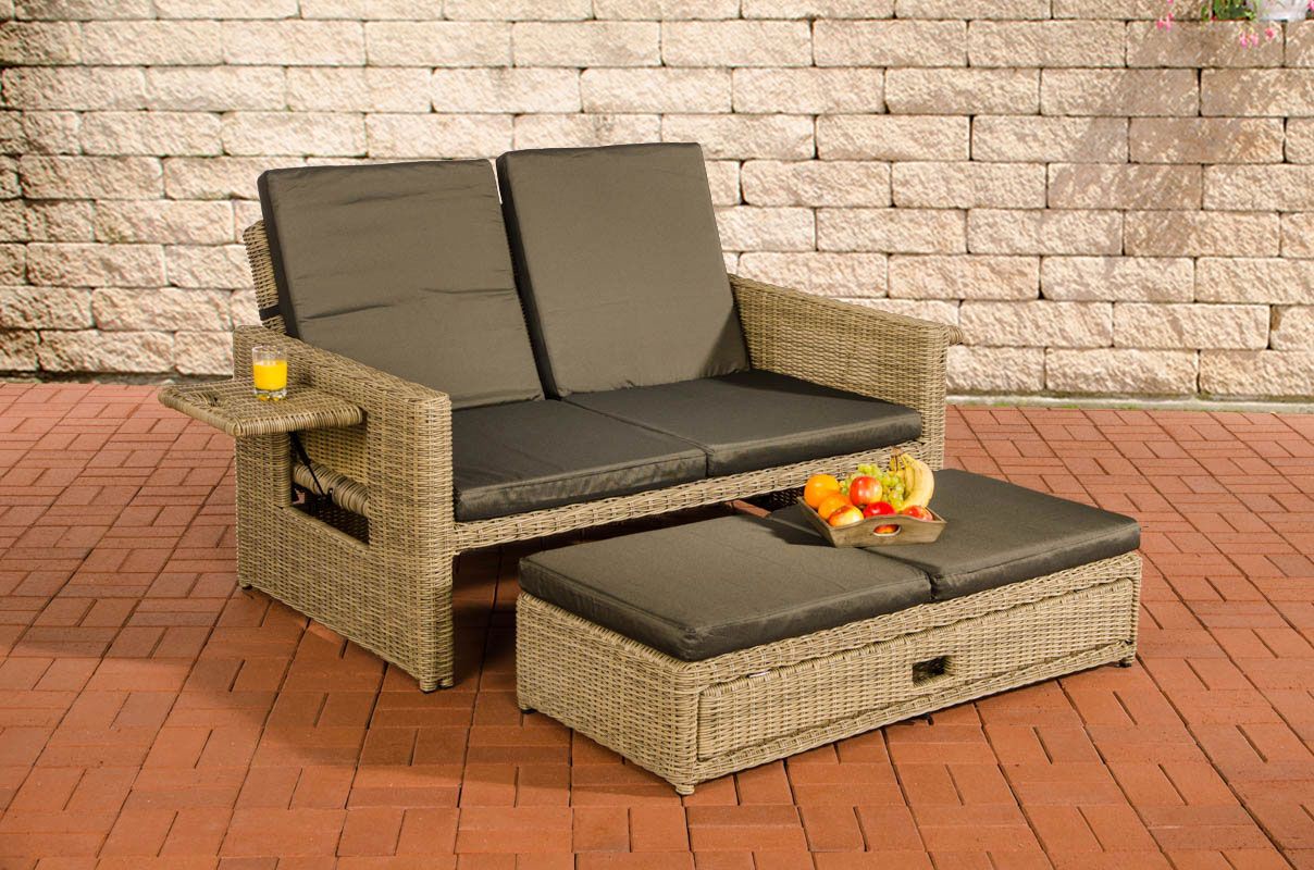 Sofa Ancona Anthrazit 5mm natura 