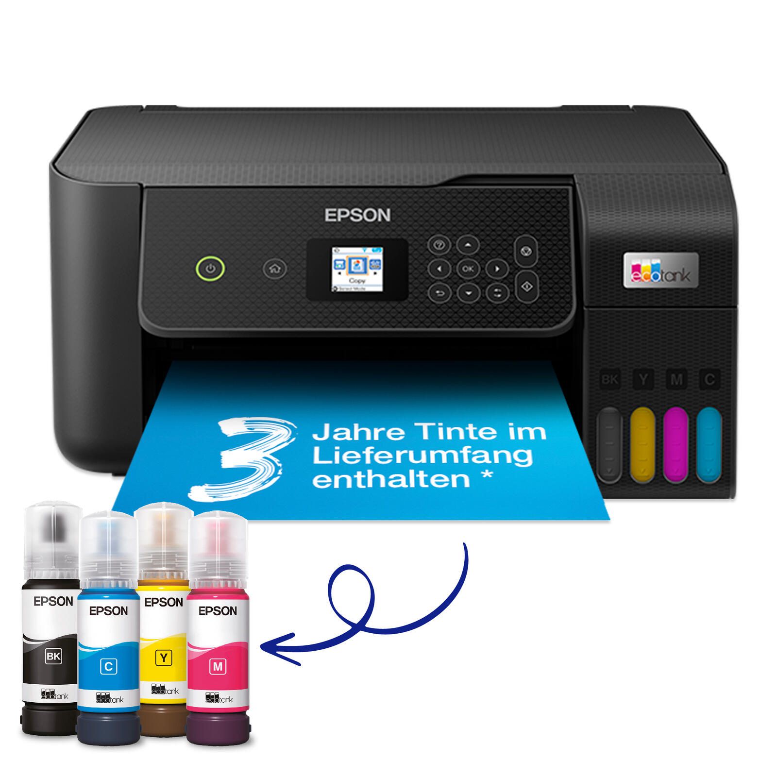 Epson EcoTank ET-2825/ET-2820 A4-Tintentank-Multifunktionsdrucker