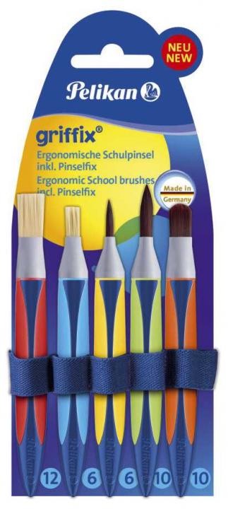 PELIKAN Pinselset Griffix 5 Stück