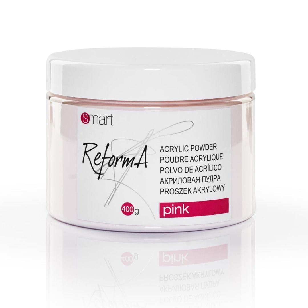 Puder akrylowy przezroczysto różowy - Smart Pink, 400 g