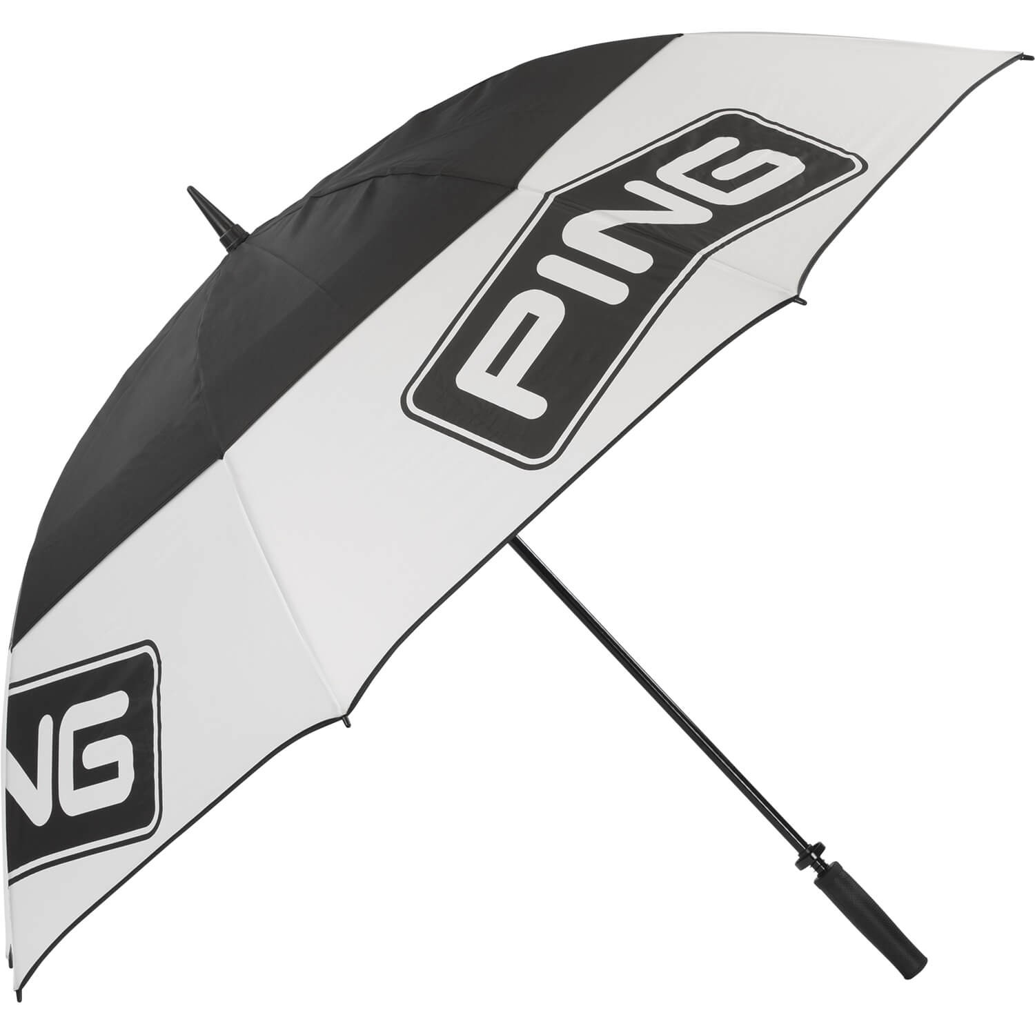 Ping Regenschirm Tour, weiß/schwarz