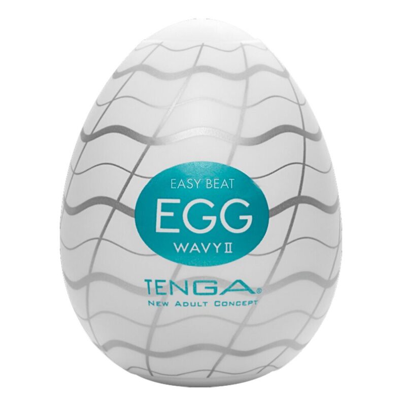 Masturbator-Ei TENGA Egg Wavy II Cool Kristall-Reizstruktur