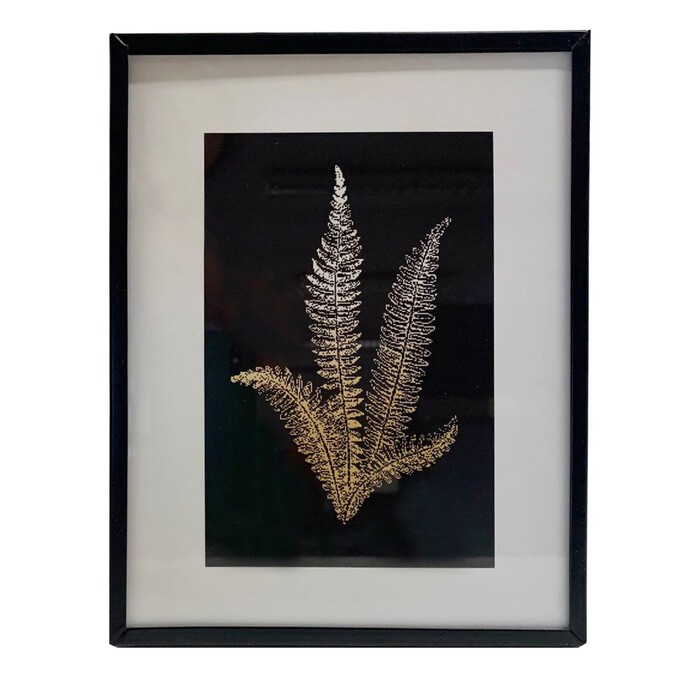 Portraitrahmen aus Metall 15 x 20 schwarz