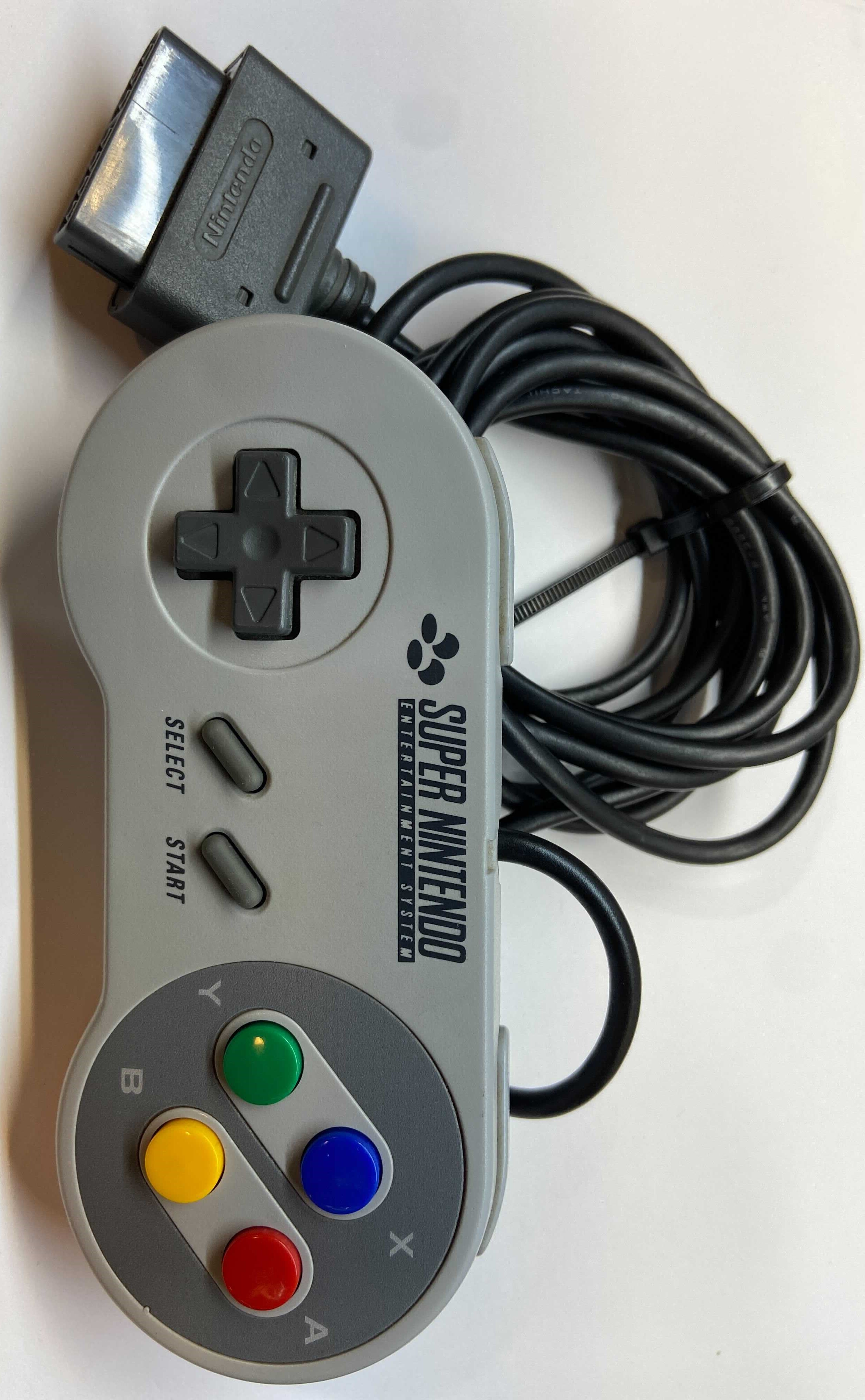 SNES Super Nintendo Controller [original Nintendo] grau