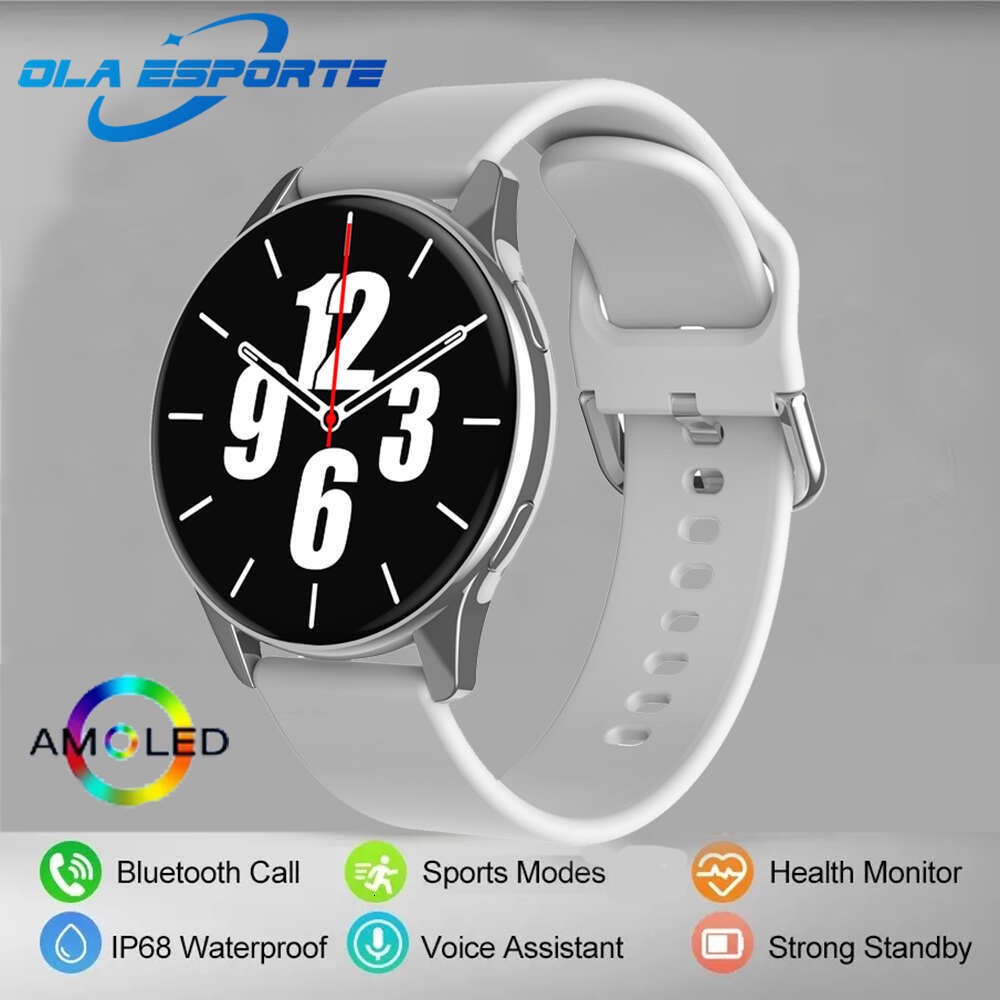 Smart Watch Amoled Color Screen Full Touch Hyper Hyper Hypery Mode Sport Mode Bluetooth Appel Smartwatch pour les hommes femmes