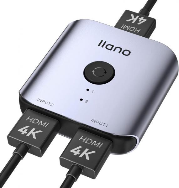 HDMI-Splitter-Schalter – 4K @ 60Hz (Neuware, Deutschland-Lager)