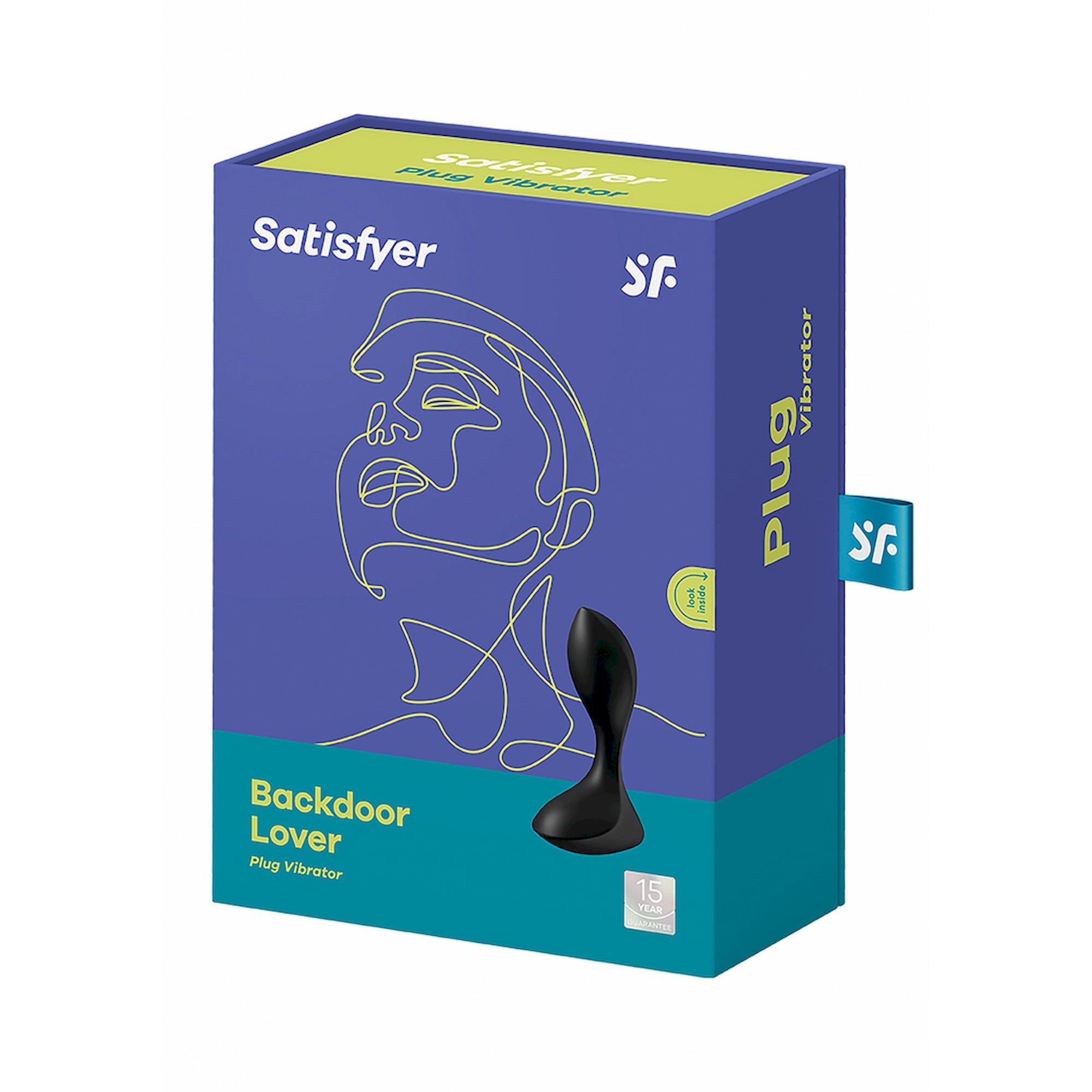 SATISFYER Backdoor Lover black
