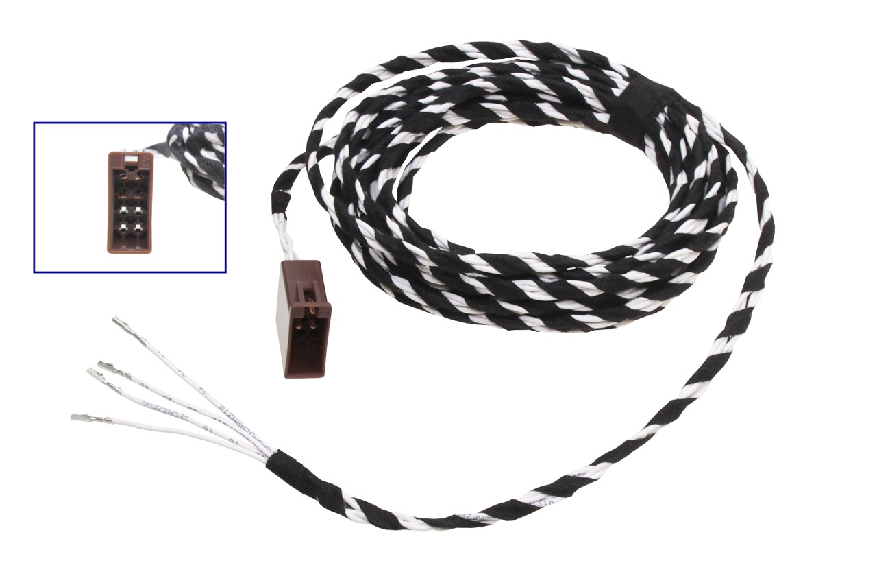 Original Kufatec Kabelsatz Kabelbaum Adapter Kabel Lautsprecher hinten für Mercedes Sprinter 907 / 910