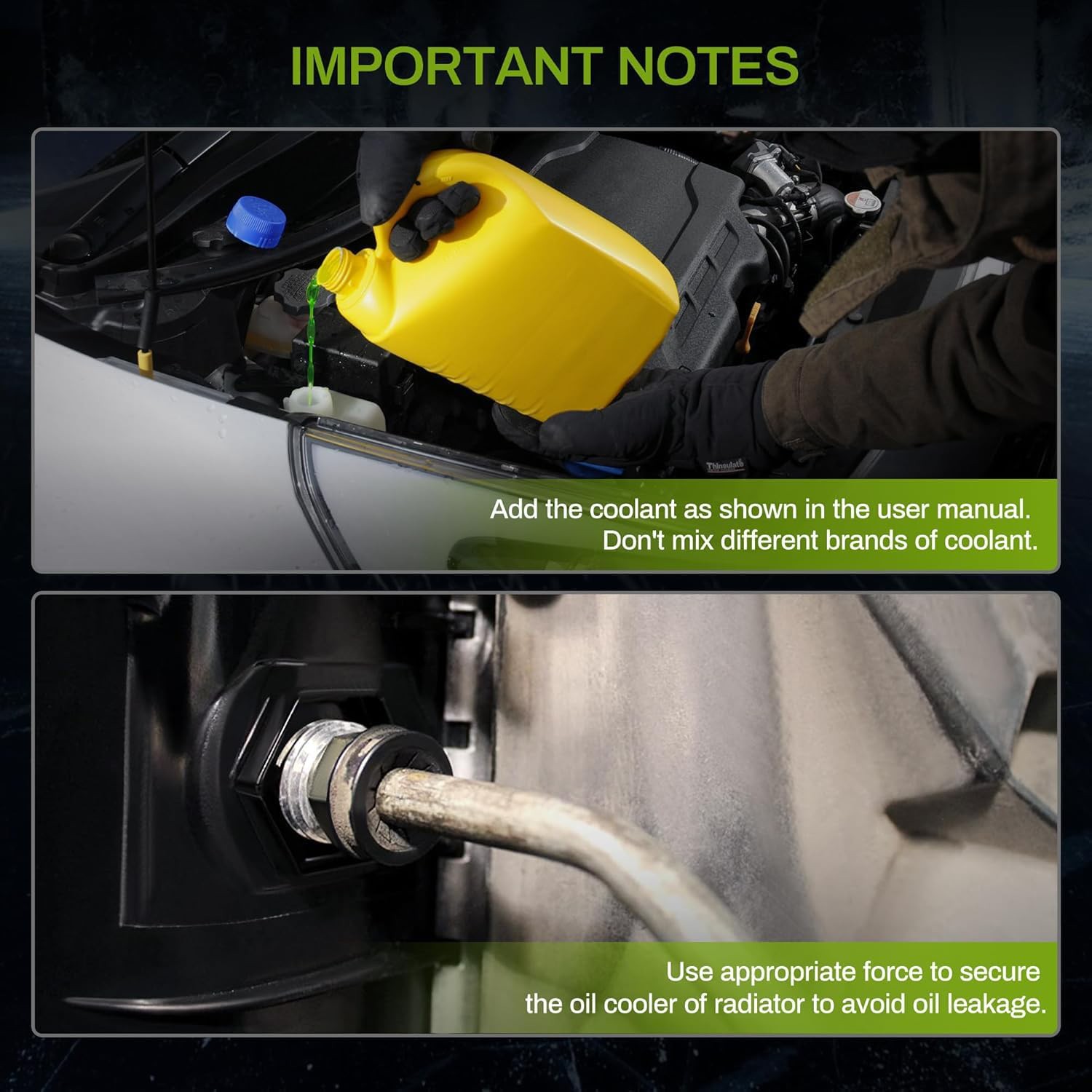 YITAMOTOR Aluminum Radiator - Direct Fit for 2005-2011 GM Sedans | 3.5L 3.9L 5.3L V6 V8 Compatible