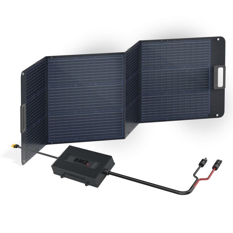 BMZ faltbares Solarpanel 200 Watt mit Power Controller