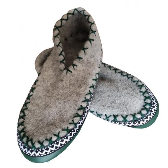 Hüttenschuhe Plakolm natur Größe 36-46