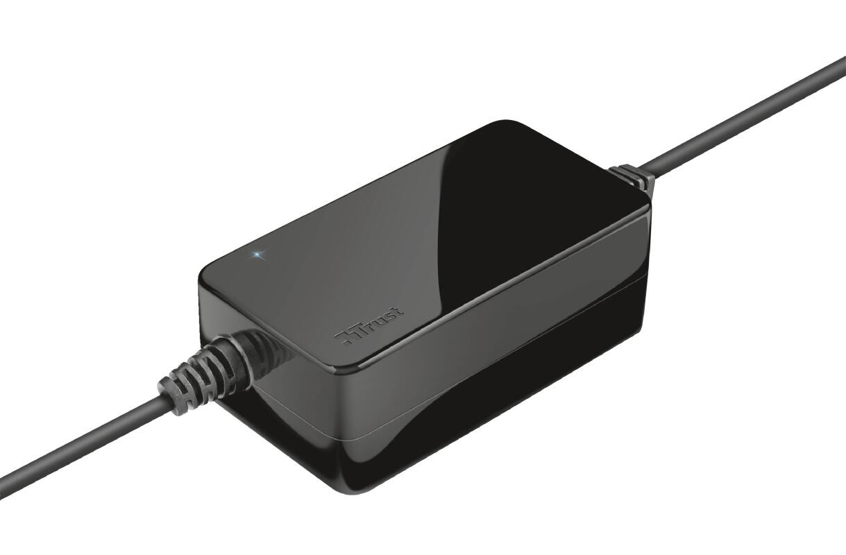 Trust Primo Universelles 45 W-Laptop Ladegerät - Schwarz