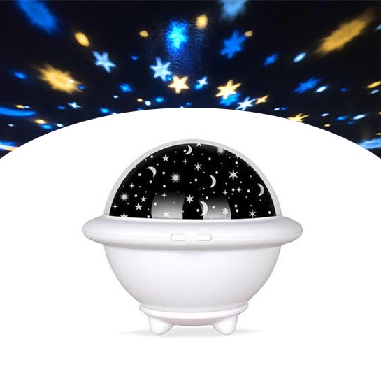 Dimmbarer, kabelloser Sternenprojektor – Sternenhimmelprojektion – Nachtlicht für Babys – Kinderlampe