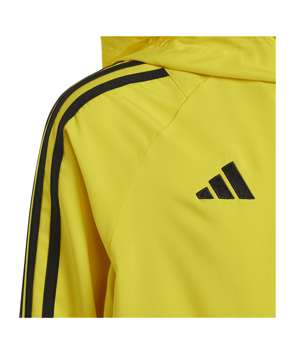 Adidas Tiro 24 Windbreaker Kids Gelb Weiss