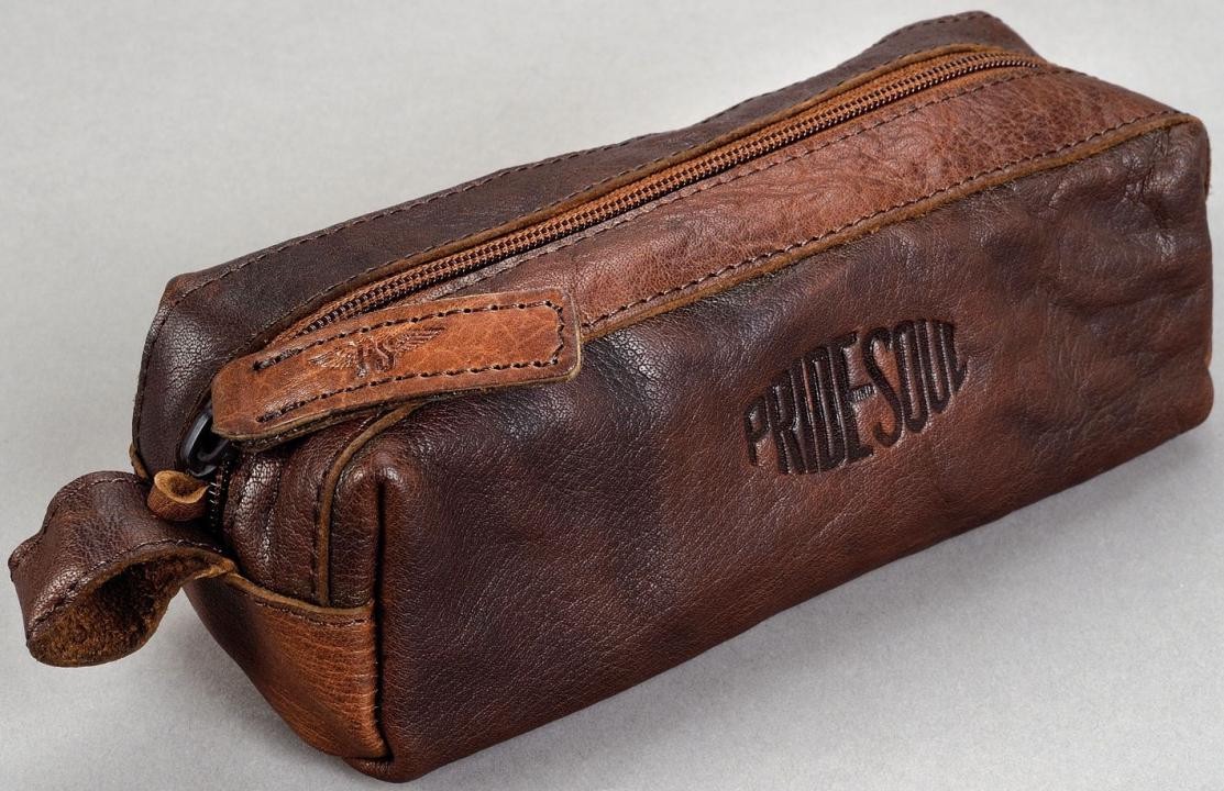 Pride & Soul Schlamperrolle Leder braun