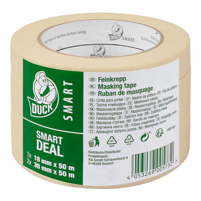 DUCK Smart Malerband 3er Pack beige