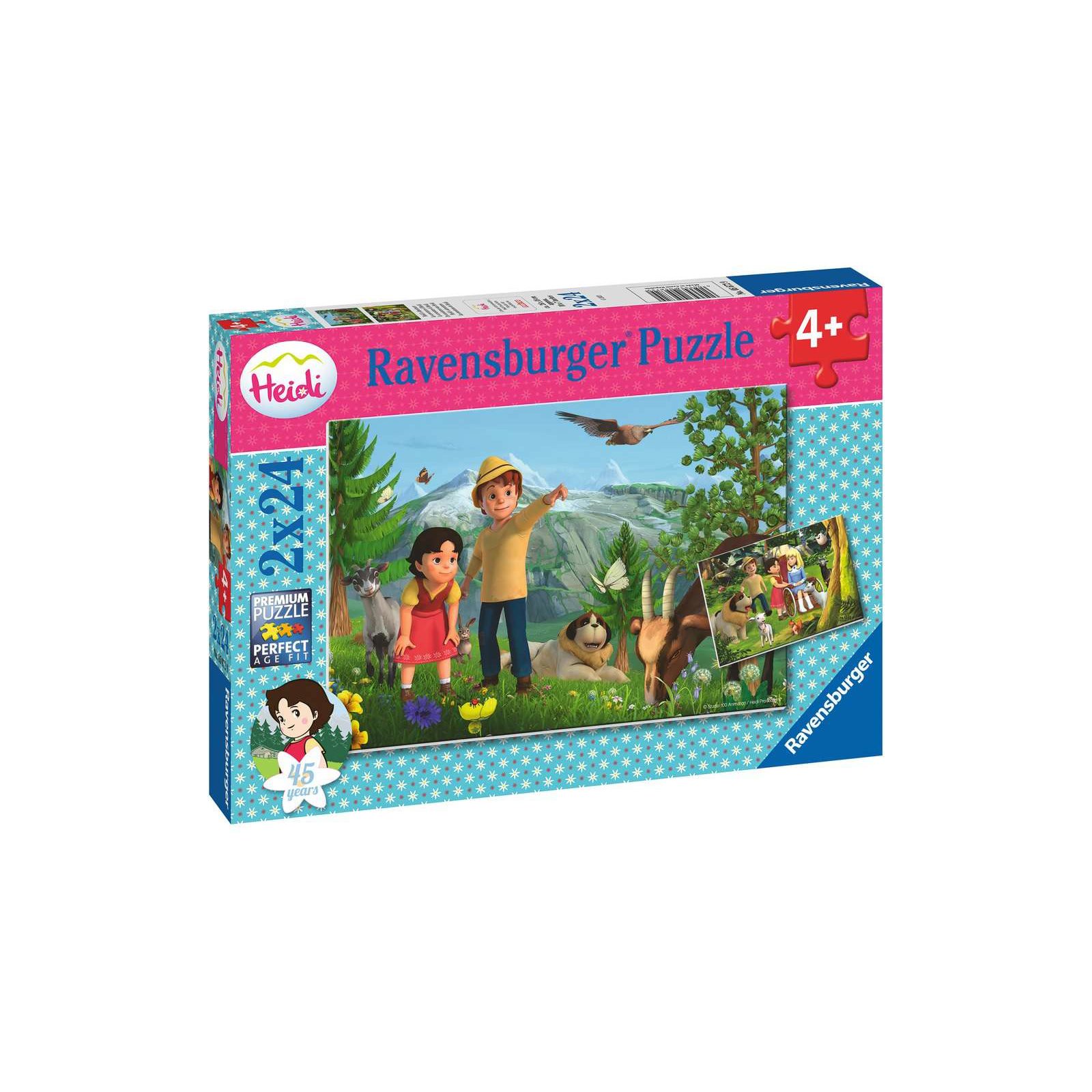 Ravensburger - Heidi's Abenteuer PUZZLE (2 x 24 TEILE)