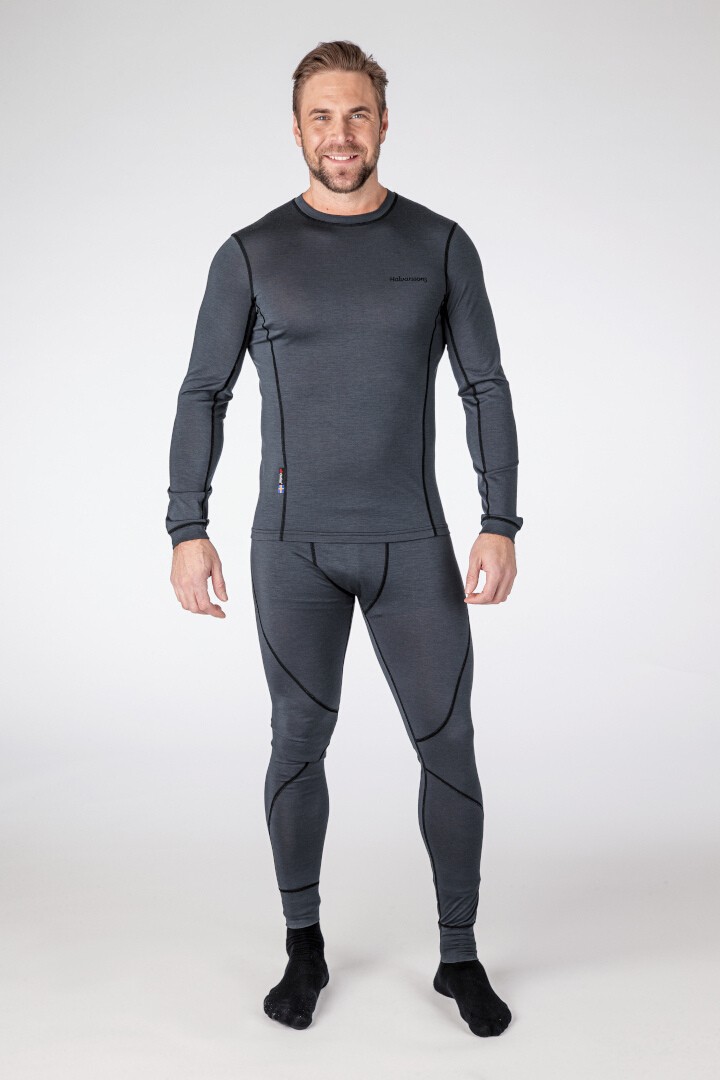 Halvarssons Comfort Funktionshose, schwarz-grau, Größe 2XL für Männer