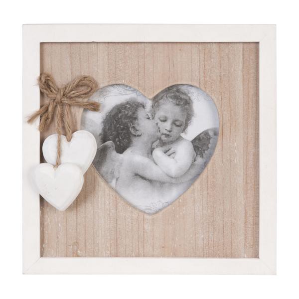 Bilderrahmen Landhausstil Clayre & Eef - 17x17 cm - 10x10 cm