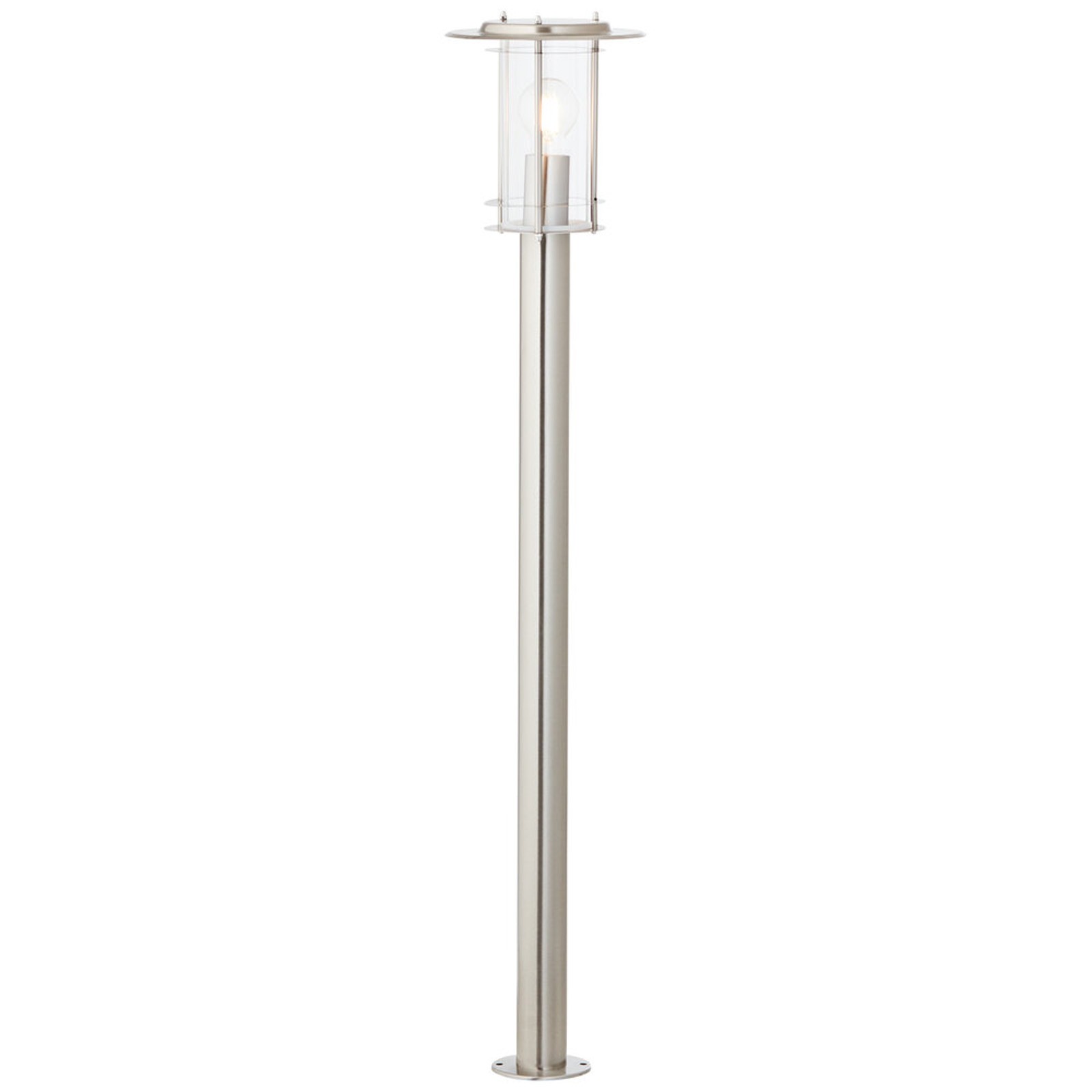 Stehleuchte 100 x 20 cm Metallic Metall Stehlampe Zylindrisch Modern Harmonisch
