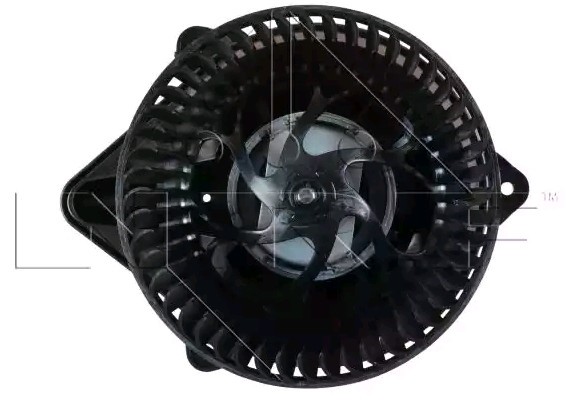 NRF 34055 Innenraumgebläse EASY FIT für Linkslenker, ohne integrierten Regler, mit Adapter