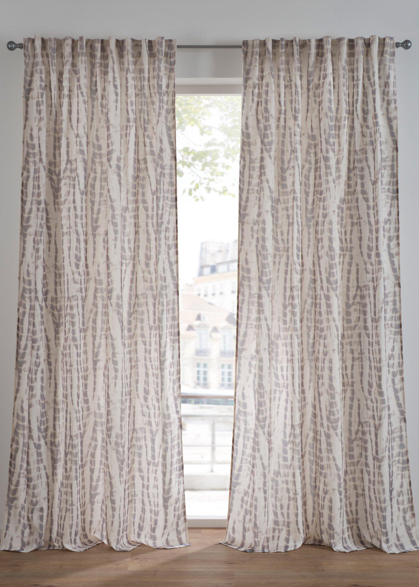 Gardine mit Druck (1er Pack)