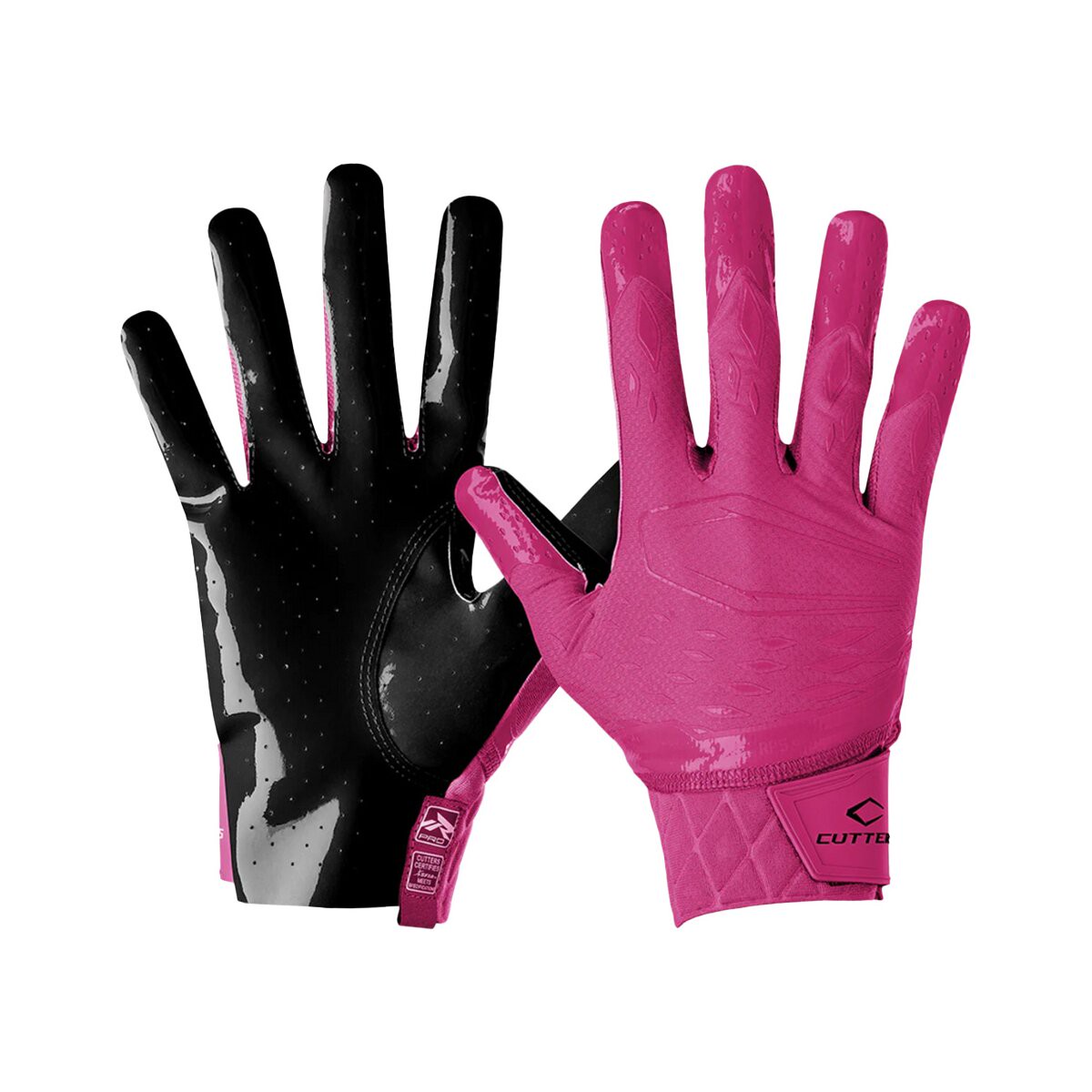 Cutters CG10440 Rev Pro 5.0 Receiver Gloves Solid - pink Gr.S