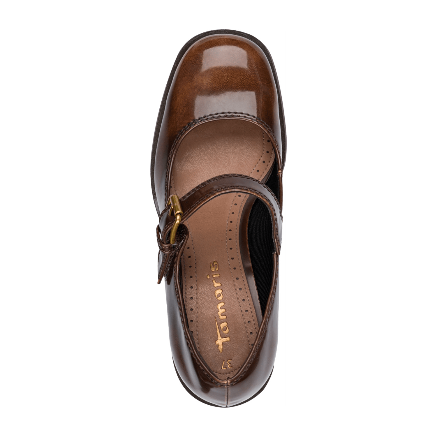 Tamaris Da.-Pumps für Damen, braun, Gr. 38 EU