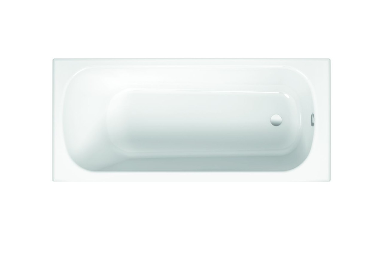 Bette Rechteck-Badewanne Classic 1271, 180x70x45 cm weiß 2 Griffbohrungen, 1271-0002GR 1271-0002GR