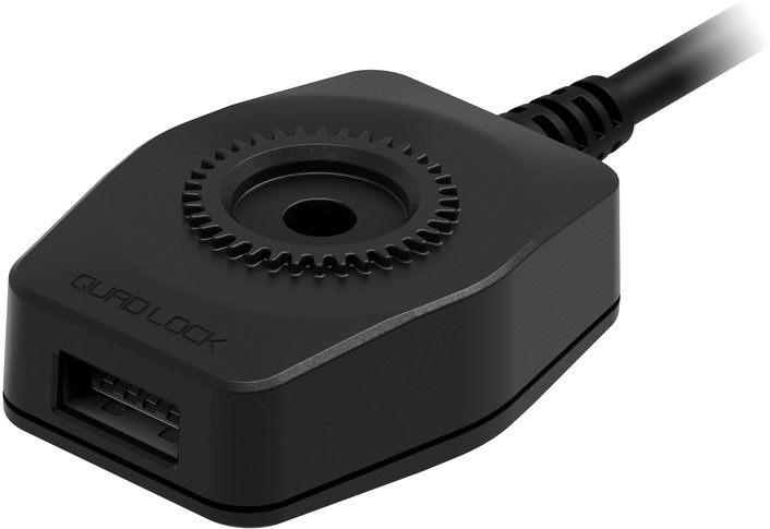 Quad Lock 360 Motorrad USB, Ladegerät