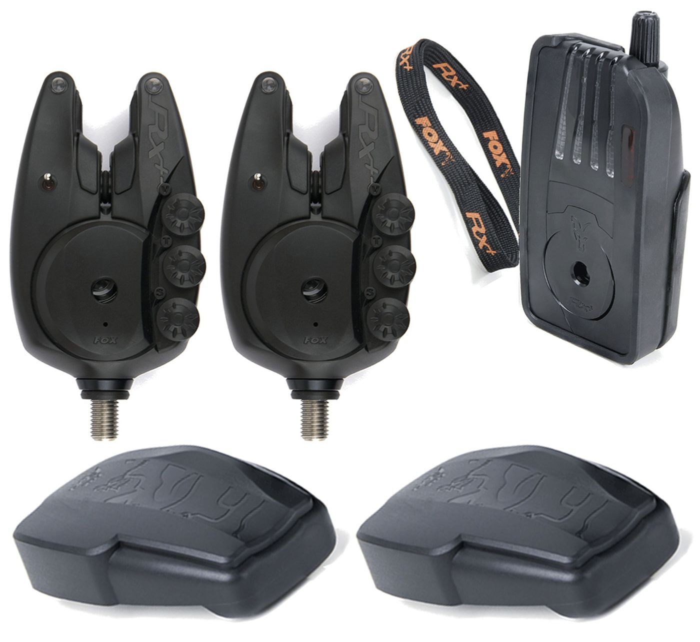 Fox Micron RX+ Funkbissanzeiger Set - 2 Bissanzeiger + 1 Receiver