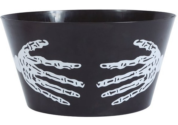 Halloween Skeletthand Schüssel 30cm | Wir machen Party.de |