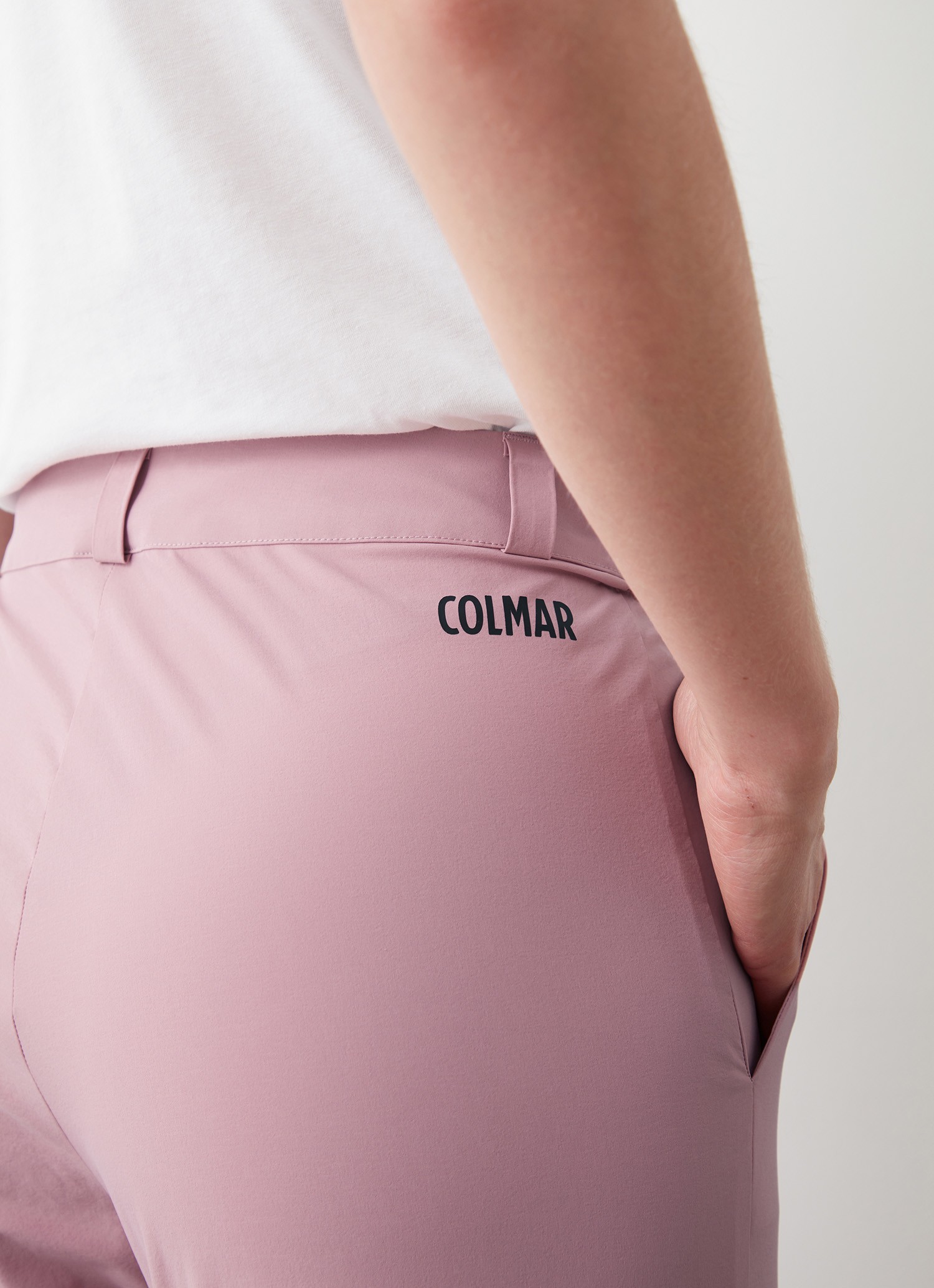 Colmar, Funktions-chinohose, Farbe: Rosewood Rosa, Größe: 46