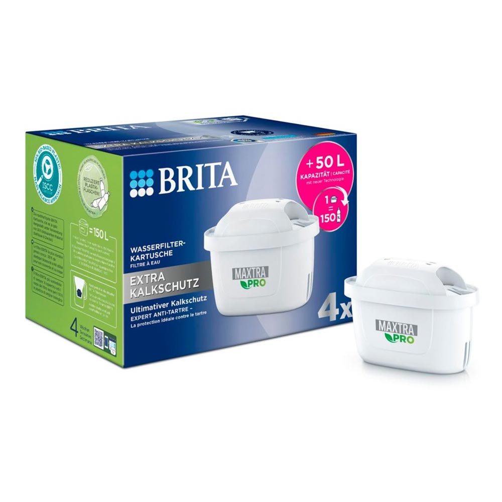 Brita MAXTRA PRO Wasserfilter Kartusche 4er Pack