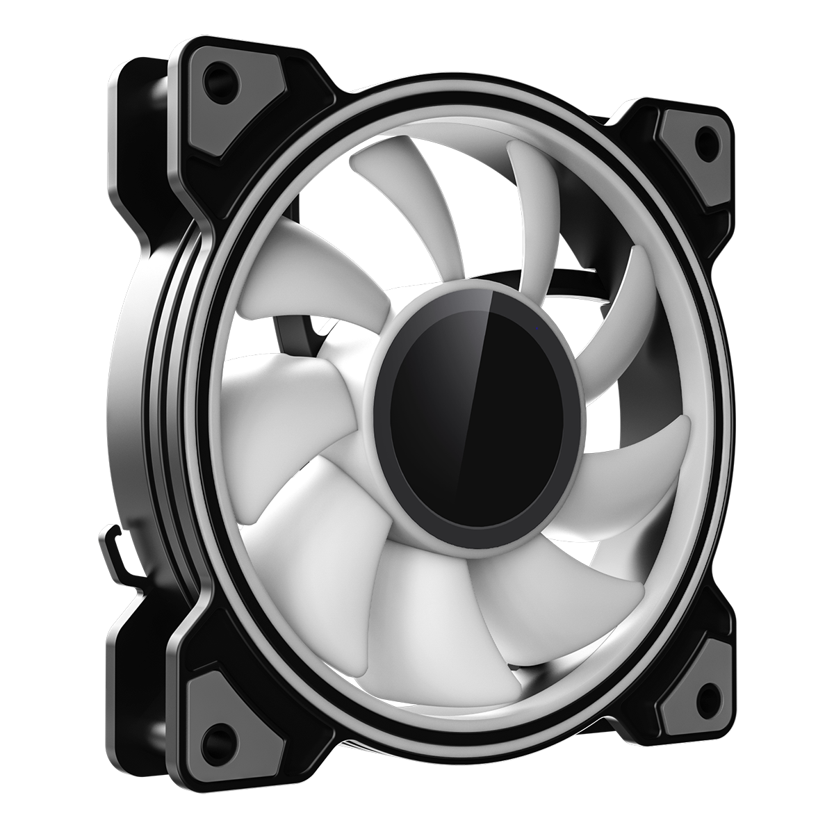 GameMax Infinity 120mm Dual-Ring ARGB Fan - Black
