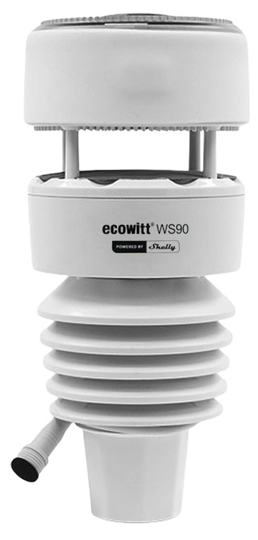 SHELLY POWER Wetterstation Ecowitt WS-PBS, mit Bluetooth und Shelly Smart Control Integration