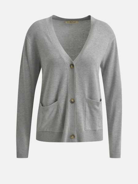 SMITH & SOUL Damen Strickjacke, grau