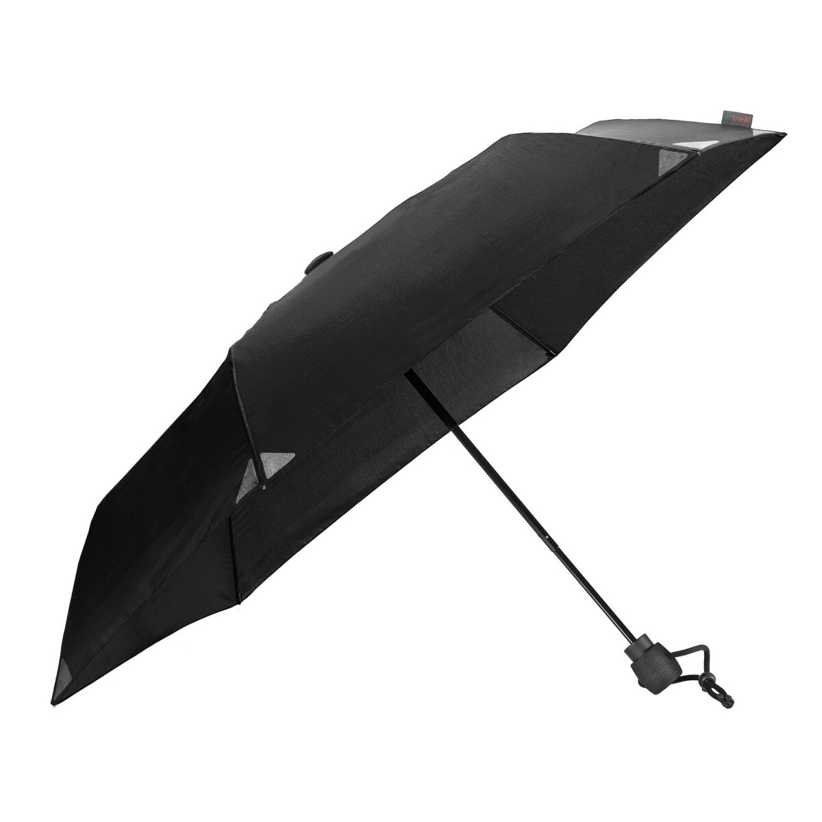Euroschirm Trekking-Regenschirm light trek ultra schwarz (Reflektoren)