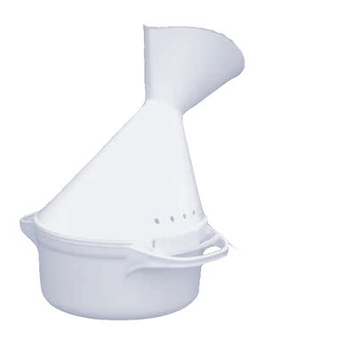 INHALATOR Kunststoff weiß 1 St