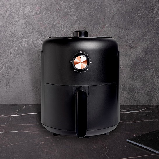 Nexxt Mini-Heißluftfritteuse 2,6 Liter – Backen, Grillen, Braten und mehr