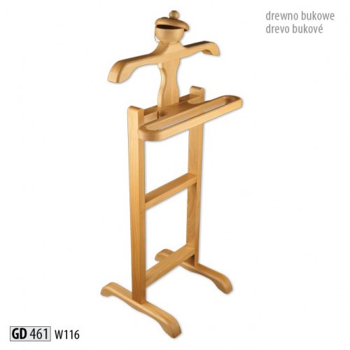 Kleiderständer Buche Holz Wäscheständer Kleiderstang Garderobenständer Ständer